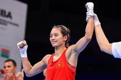 Nguyen Thi Tam en finale des Championnats du monde de boxe féminine IBA 2023