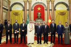 Le président reçoit les ambassadeurs d’Arabie saoudite, d’Afrique du Sud et de Belgique