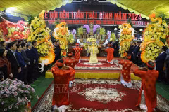 La fête du temple des rois Trân à Thai Binh 2024 