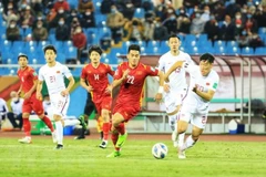 Éliminatoires de la Coupe du monde 2022 : le président de la République félicite le Onze vietnamien