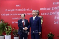 Renforcement de la coopération entre Hô Chi Minh-Ville et Vientiane