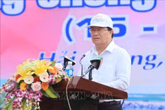 Lancement de la Semaine nationale de la prévention des catastrophes à Hai Phong