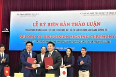 La JICA soutient le renforcement des capacités de formation du secteur ferroviaire urbain