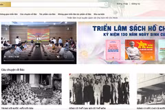 Une exposition de livres en ligne célèbre le 130e anniversaire du Président Hô Chi Minh