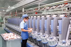 Bond des exportations de fibres textiles au Pakistan