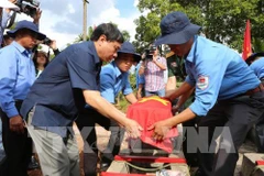 Rapatriement des restes de soldats volontaires vietnamiens au Cambodge