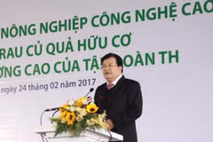 Mise en chantier d’un projet d’agriculture high-tech à Thai Binh