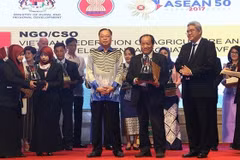 Le Vietnam reçoit des Prix de l'ASEAN sur le développement rural
