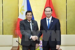 Tran Dai Quang rencontre des dirigeants des Philippines, du Myanmar et de Malaisie