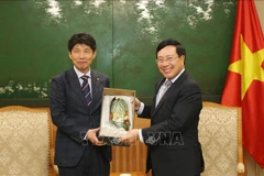 Le vice-PM et ministre des AE Pham Binh Minh reçoit le gouverneur de Gunma
