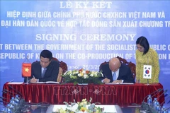 Vietnam et R. de Corée coopèrent dans la production des programmes télévisés