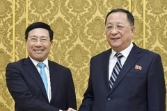 Le vice-PM et ministre des AE Pham Binh Minh en visite officielle en RPDC