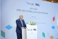 Le vice-ministre du Plan et de l'Investissement Do Thanh Trung s'exprime lors de la conférence. Photo : NIC