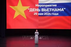 Lors de la Journée vietnamienne à l'Université russe d'économie Plekhanov. Photo : VNA