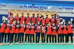 Le Vietnam remporte 3 médailles d'argent et 2 de bronze au Championnat du monde de sepak takraw 2024. Photo : CAUMAYVN