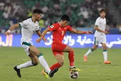 Le Vietnam quitte les éliminatoires de la Coupe du monde 2026 après sa défait contre l'Irak. Photo: Vietnamnet