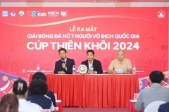 Le coup d'envoi de la saison 1 de la Premier League féminine du Vietnam aura lieu à Hanoi le 5 novembre. (Photo : VietFootball)