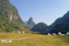Le Géoparc mondial de l'UNESCO Non Nuoc Cao Bang. Photo : VNQ