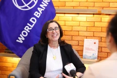 Manuela V. Ferro, vice-présidente de la Banque mondiale (BM) pour l'Asie de l'Est et le Pacifique. Photo : VNA