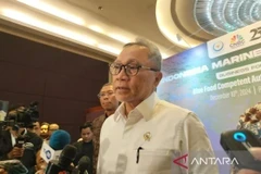 Le ministre indonésien de la coordination des affaires alimentaires, Zulkifli Hasan.