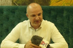 L'ancien directeur général de la Chambre de commerce et d'industrie de Slovénie (CCIS), Ales Cantarutti. Photo: VNA