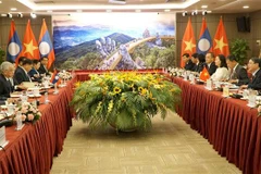 Panorama de l'entretien. Photo: VNA