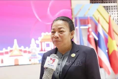 La vice-présidente de l'AN lao Sounthone Xayachak. Photo: VNA