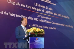 Célébration des 25 ans de l’entrée en vigueur de la CNUDM à Hanoi