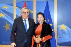 La présidente de l’AN rencontre le président de la Commission européenne