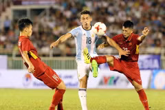 Le match amical U20 Vietnam-Argentine se termine au score 1-4