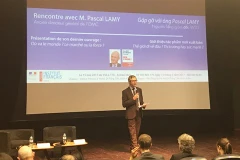 Rencontre avec Pascal Lamy : «Où va le monde ? Le marché ou la force ?»