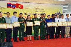 Clôture de la Foire commerciale Vietnam-Laos 2017