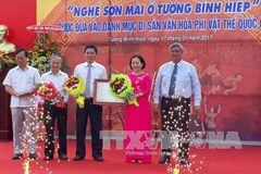 Binh Duong : l’artisanat de la laque est reconnu en tant que patrimoine immatériel national