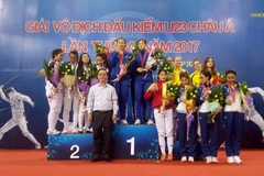 Championnats d’escrime d'Asie U23 : le Vietnam sur le podium