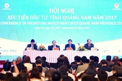 Le Premier ministre à une conférence de promotion de l’investissement à Quang Nam