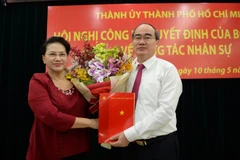 Nguyen Thien Nhan devient le secrétaire du Comité du Parti pour HCM-Ville 
