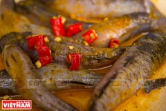 Eléotris braisés au curcuma