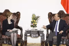 Nguyen Xuan Phuc reçoit l'envoyé spécial du PM australien