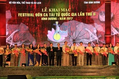 2ème Festival national du Don ca tai tu à Binh Duong