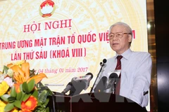 Bilan de la 6e conférence du CC du Front de la Patrie du Vietnam à Cân Tho