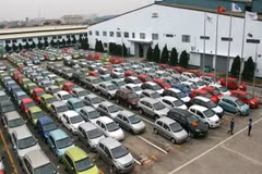 Recul des importations d’automobiles en onze mois