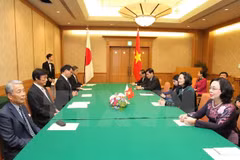 La vice-présidente vietnamienne visite la préfecture japonaise de Fukuoka