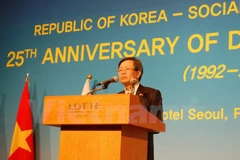 Vietnam-R. de Corée: Célébration des 25 ans de l’établissement des relations diplomatiques 