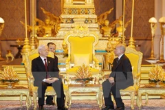 Entretien Nguyen Phu Trong – Norodom Sihamoni