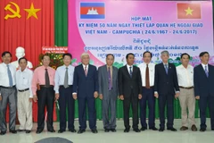 Dong Thap: célébration du 50e anniversaire des relations diplomatiques Vietnam-Cambodge