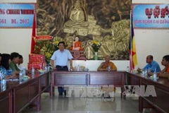 Chol Chnam Thmay : le comité de pilotage du Nam Bô occidental formule ses voeux à Tra Vinh