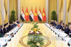 Communiqué de presse conjoint sur la visite d’Etat au Vietnam du président égyptien 