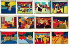 Exposition cubaine de peintures et d’affiches à Hanoi