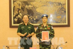 Un soldat vietnamien supplémentaire aux opérations de maintien de la paix de l'ONU 