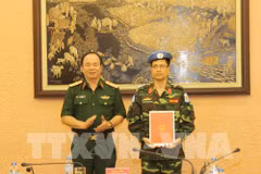 Un soldat vietnamien supplémentaire aux opérations de maintien de la paix de l'ONU 